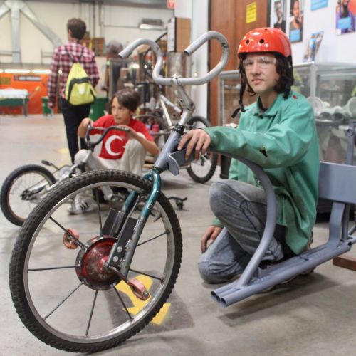 Youth Frame Alteration Art Bike