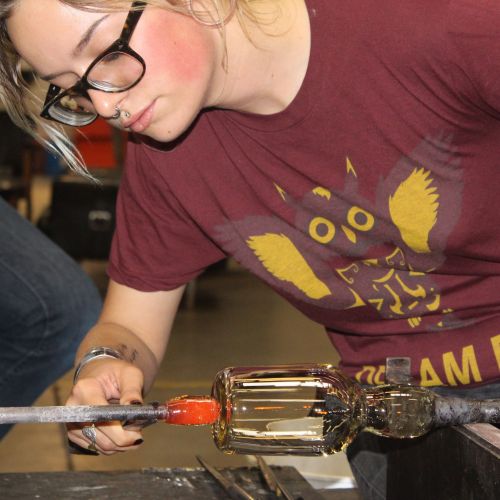 the crucible glass blowing perfecting the punty 5