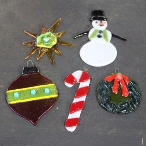Glass Fused Ornaments