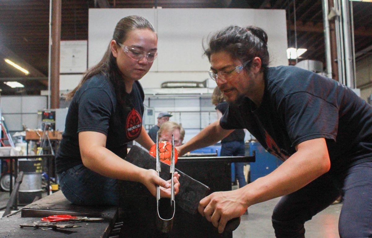 How An Education At The Crucible Made Pablo Cambron-Valdez A Teacher