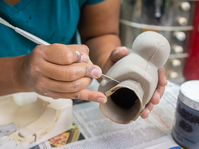 slip cast in five steps