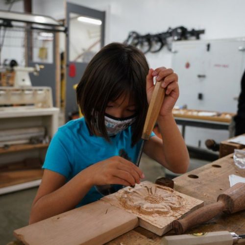 woodworking_youth woodcarving_Youth Summer Camp 2021_Week 5_July_-9711