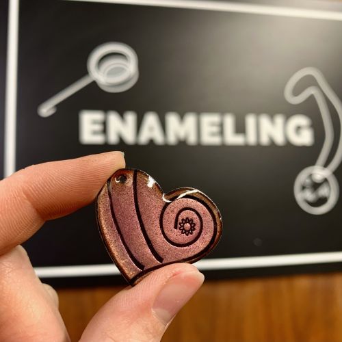 Color and Pattern – Stamped and Enameled Jewelry