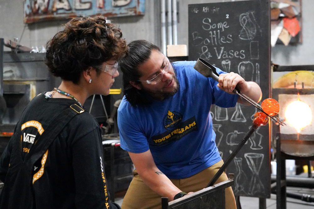 Youth Programs_Youth Glass Blowing I_Youth Summer Camps_July 2023_6191