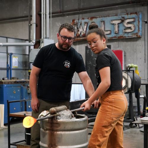 Youth Programs_Youth Glass Blowing I_Youth Summer Camps_July 2023_6187