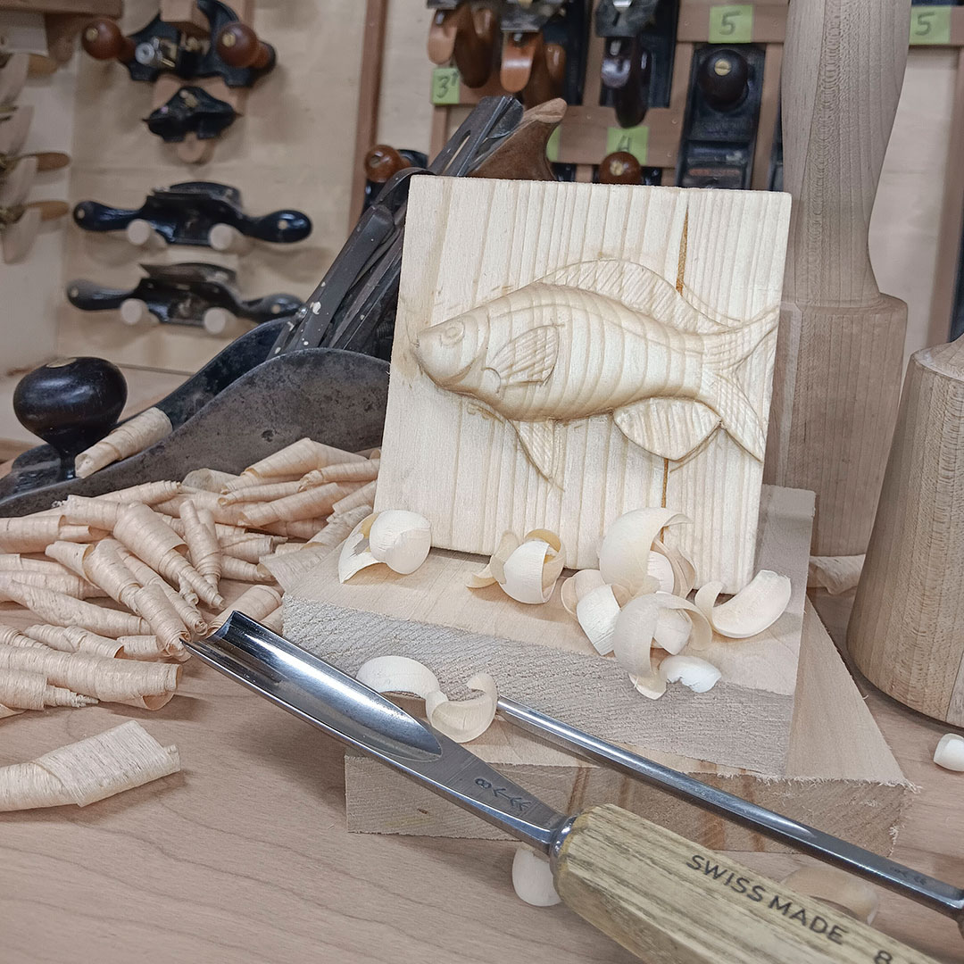Carving, Woodworking
