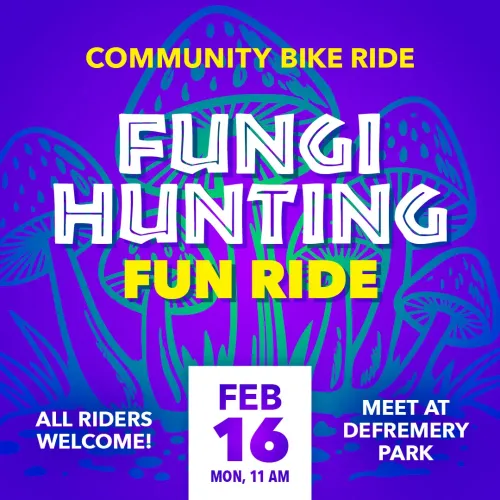 Fungi Hunting Fun Ride – Community Bike Ride