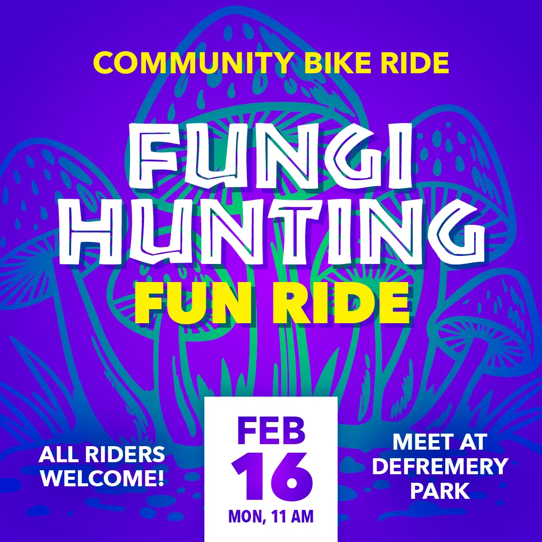 Fungi Hunting Fun Ride – Community Bike Ride