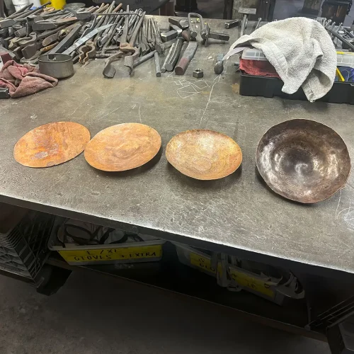 Copper Sheet Raising
