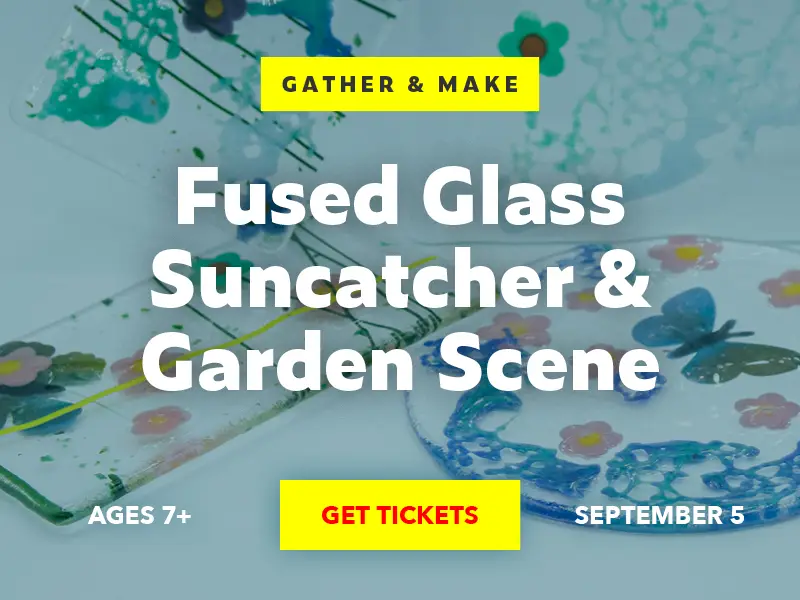 Gather & make: Fused Glass Suncatchers