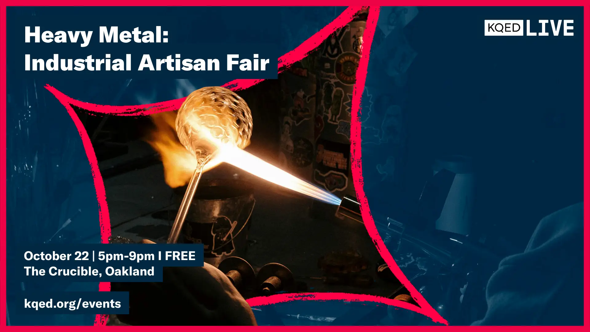 KQED-HeavyMetal-H KQED Heavy Metal Industrial Artisan Fair