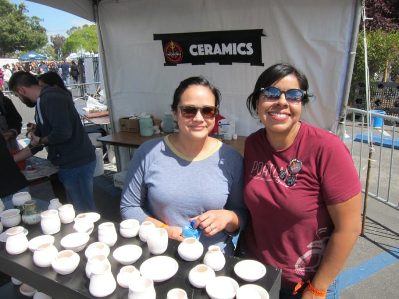 Maker Faire 2018_Ceramics_Raku Fire_5351