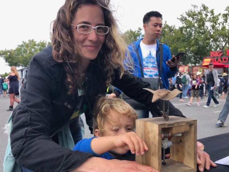Maker Faire 2018_Crucible Booth Kids_53913