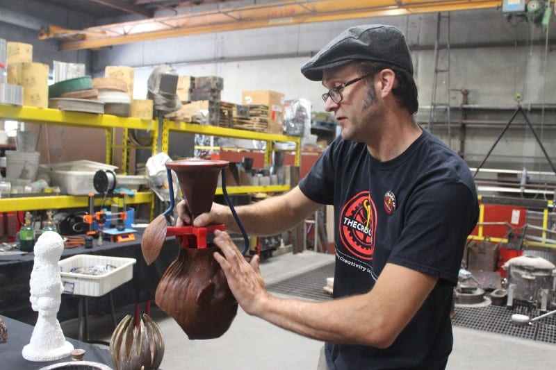 Fire and Water Open House_ August 2018_ Foundry demo_0922