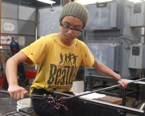 hot glass ssculpting